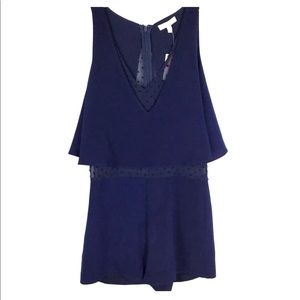 Gianni Bini N. Blue Romper (XS)